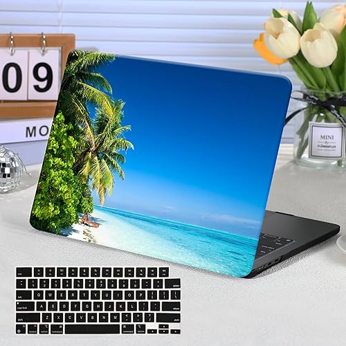 Miniatura 137 de Funut Funda compatible con MacBook Air de 15 pulgadas 2024 2023 versión M3 A3114 M2 A2941 con pantalla de retina líquida y Touch ID, carcasa rígida