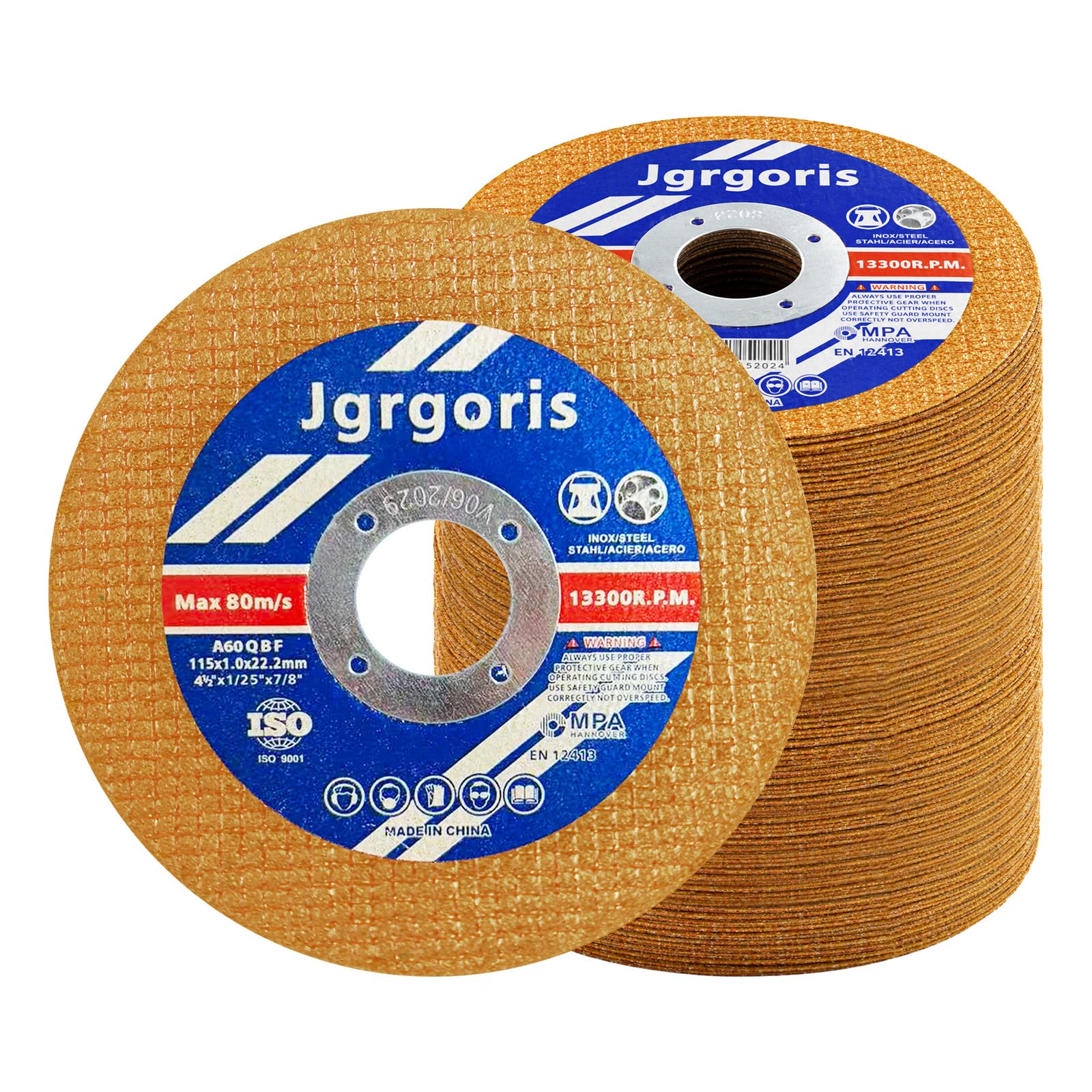 Cut-Off Wheels - 54 Pack for Metal & Stainless Steel -12