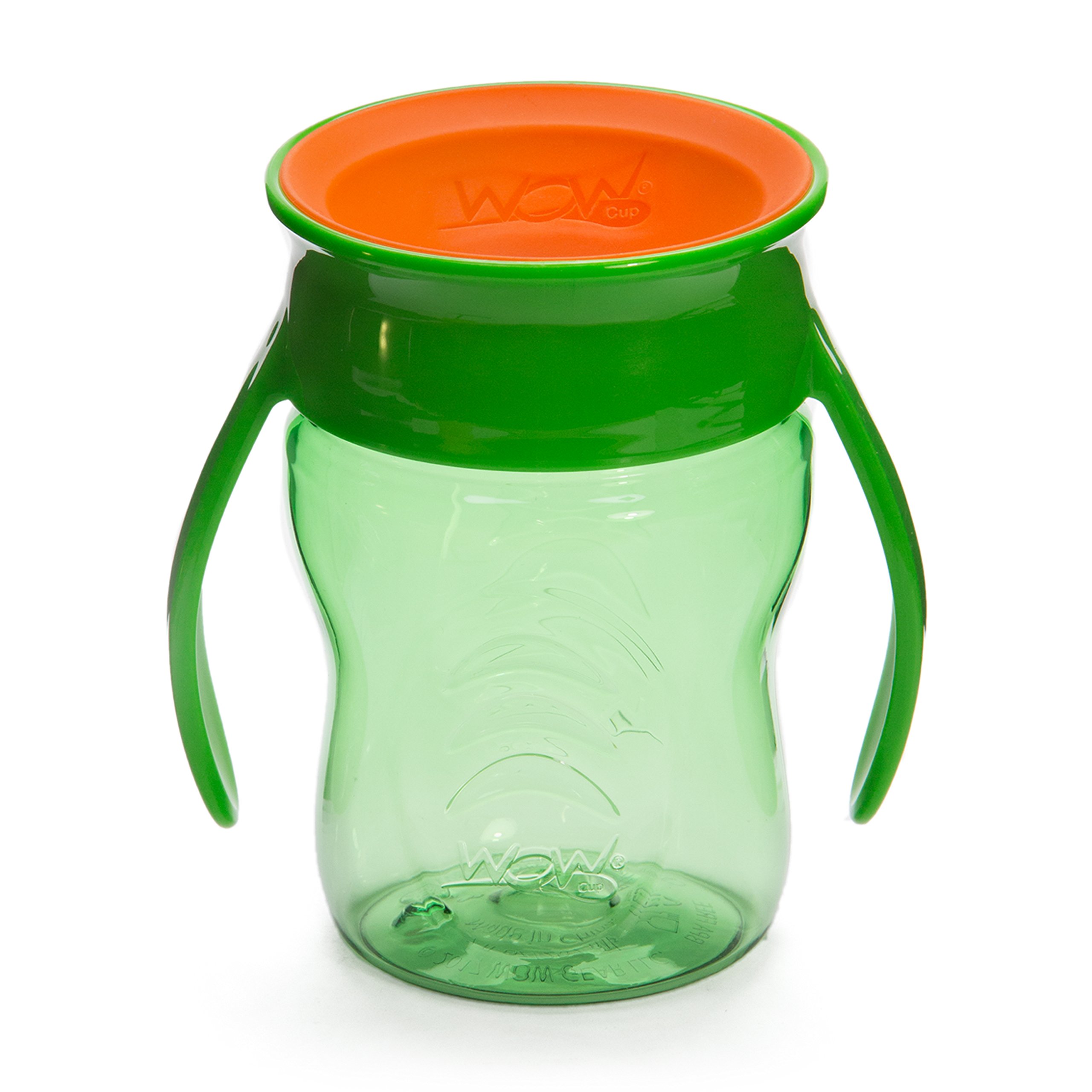 Wow Cup for Baby 360 Trainer Sippy Cup, Green, 7 oz / 207 ml