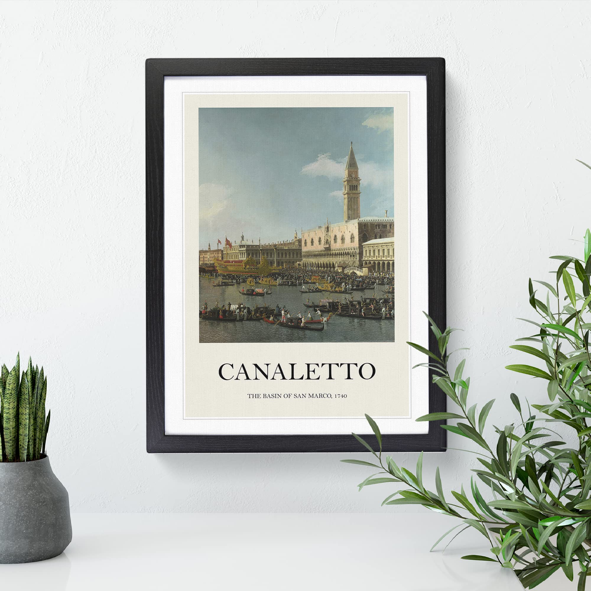 Ascension Day Vol.2 By Giovanni Canaletto Exhibition Museum Painting Framed Wall Art Print - Image 3