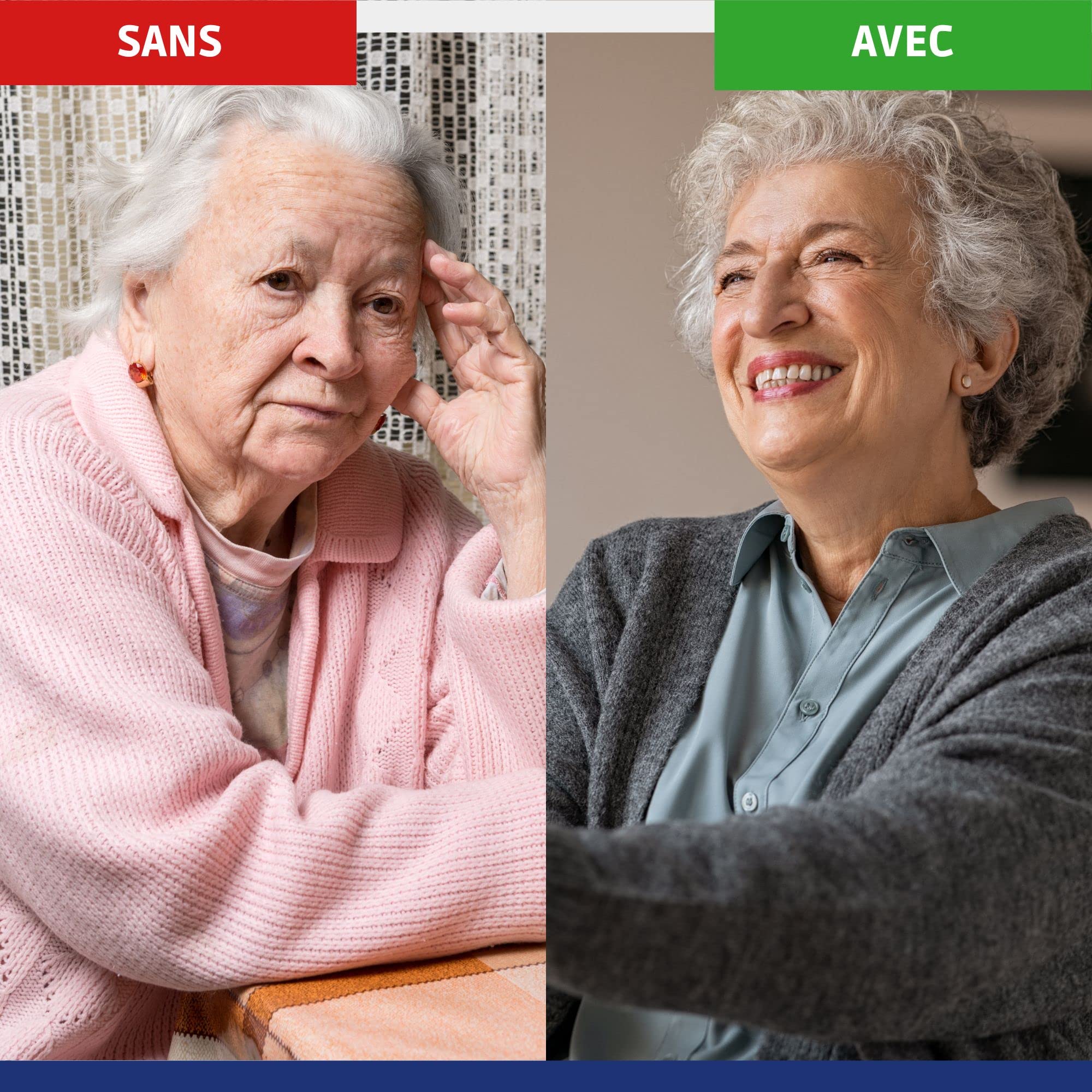 2 Horloge Parlante pour Malvoyant, Alzheimer, Aveugles ou Personnes Agées - Nouvelle Version - Voix Française - Idée Cadeau Grand Parents - Réveil Alarme Senior