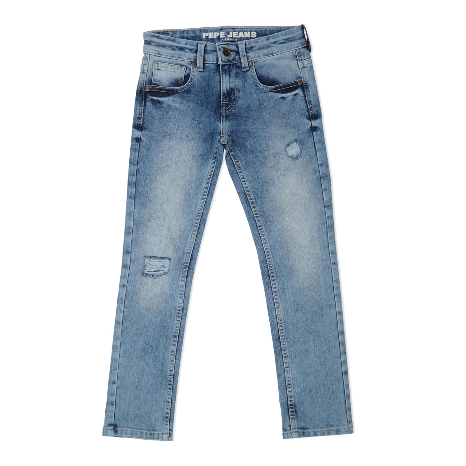 Pepe Jeans Boy’s Regular Fit Mid Rise Jeans