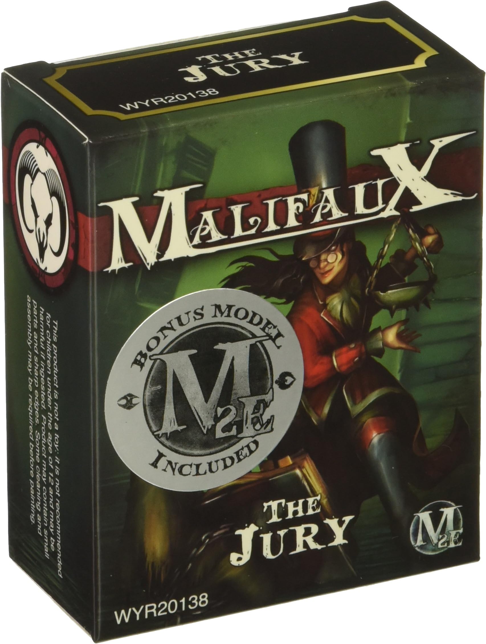 WyrdMiniatures WYR20138 Malifaux 2nd Edition: The Jury Miniature Game Figure