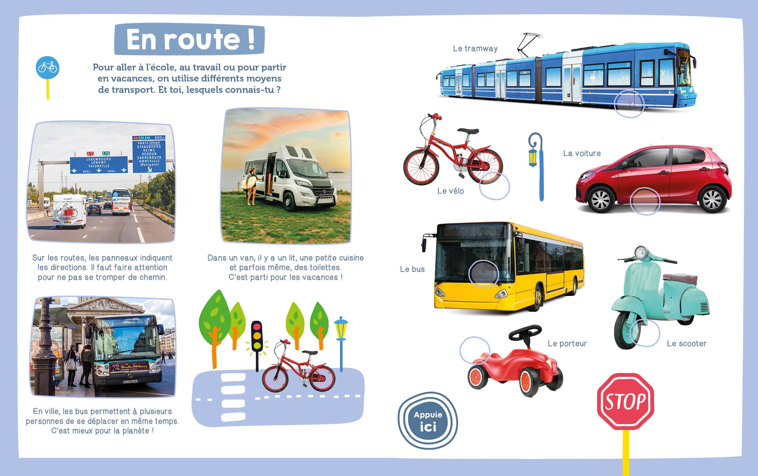 MON LIVRE SONORE - MON IMAGIER SONORE - LES V�HICULES Collectif - PT01