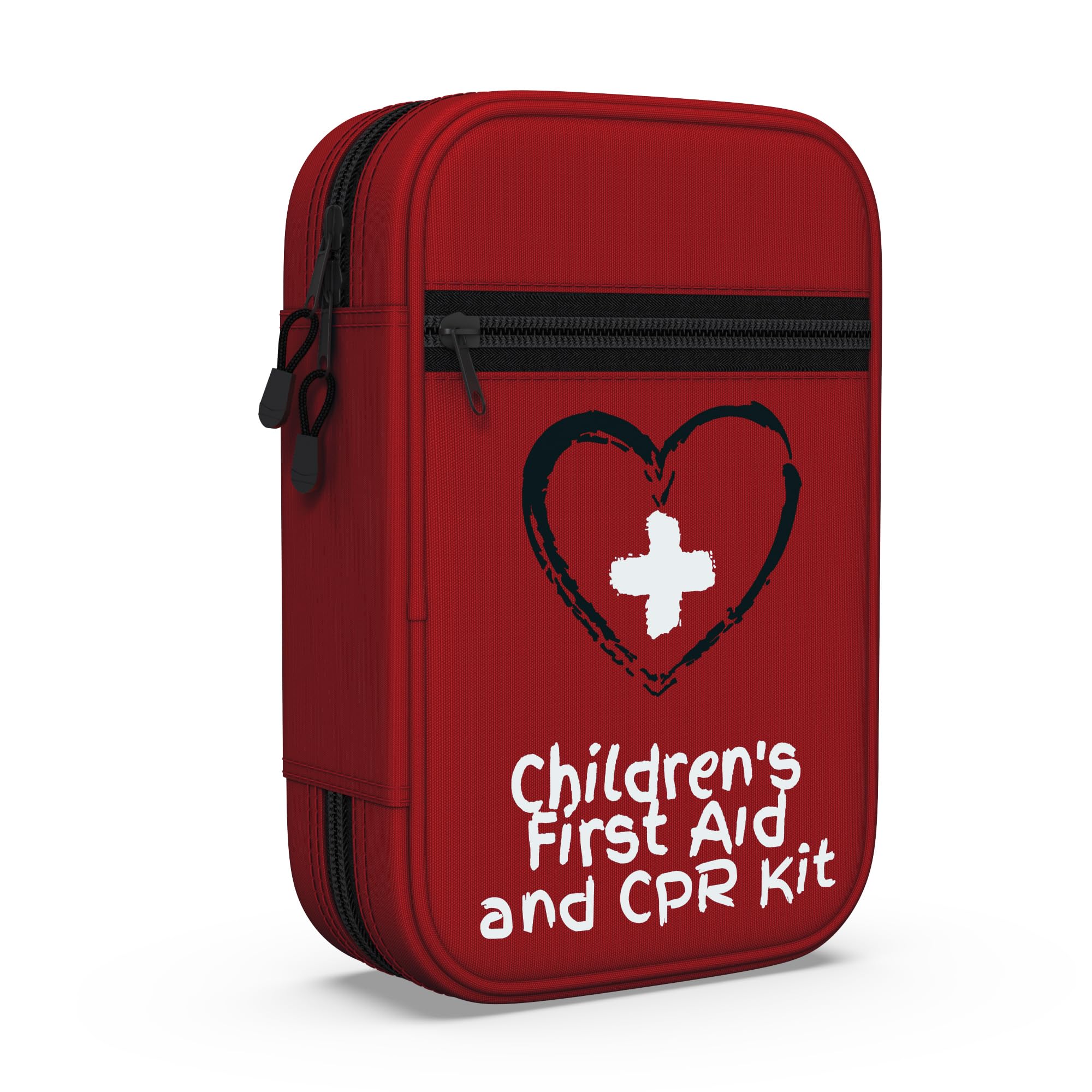 Small, First Aid and CPR Kit for children, toddler, and kids. Large Variety of Bandages to fit your childs injuries. Perfect travel first aid kit, Diaper Bag, Backpack, Car, and More. Quick and Effect