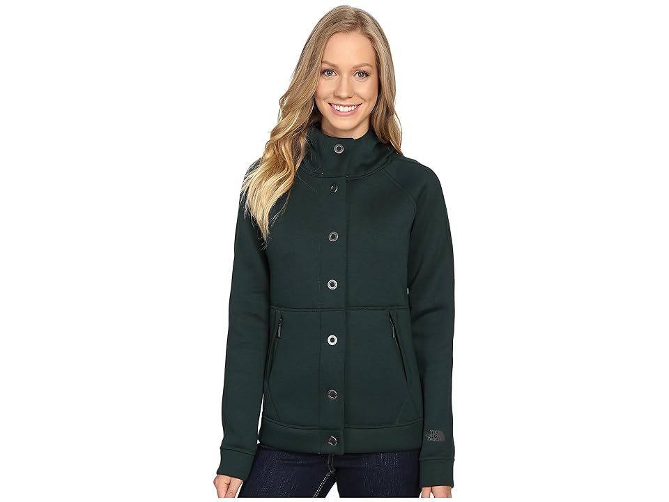 

The North Face Neo Thermal Snap Hoodie (Scarab Green (Prior Season)) Women's Sweatshirt