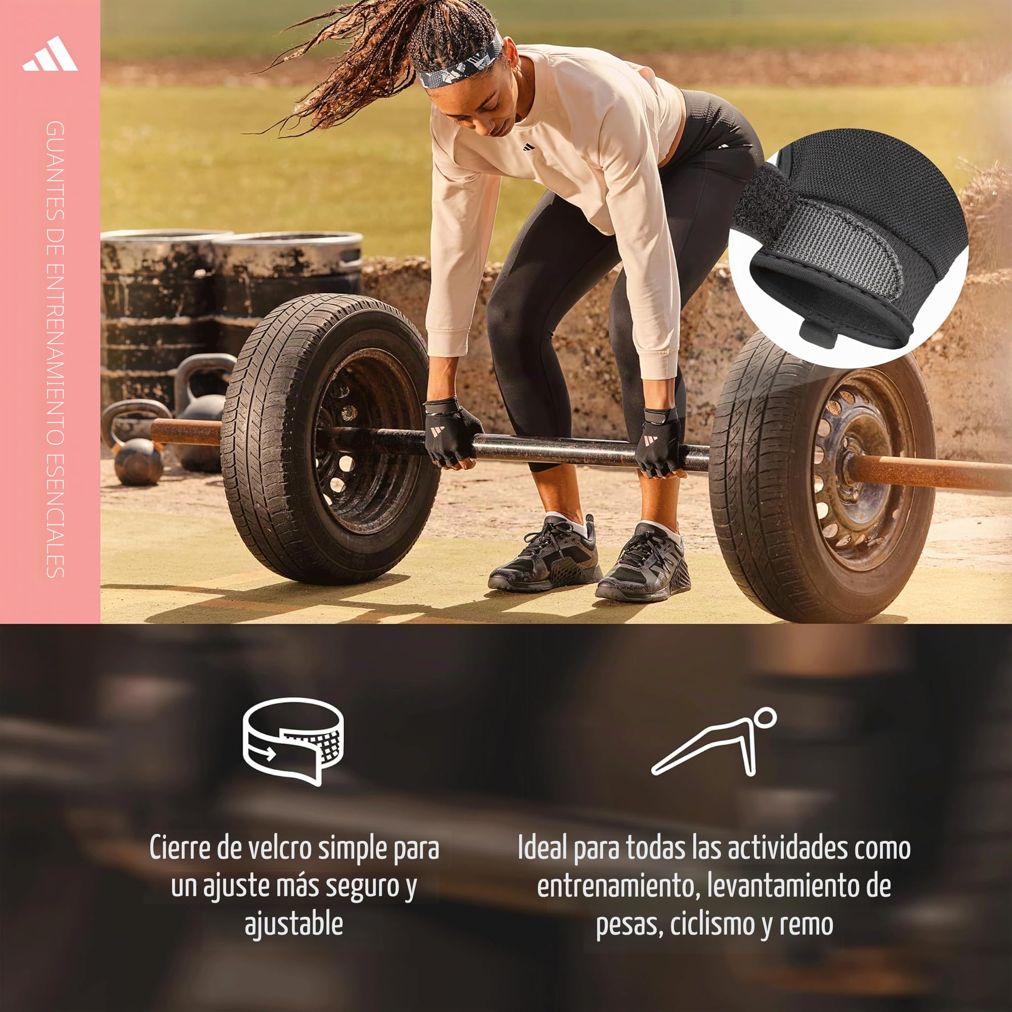 adidas Unisex – Guantes de Entrenamiento Esenciales para Adultos