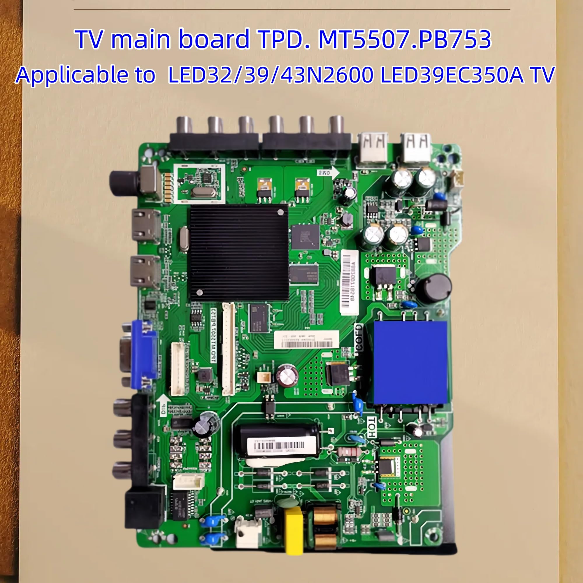 Compatibile con Hisense la scheda madre TV TPD.MT5507.PB753 Applicabile ai pezzi di ricambio for TV HDTV della serie LED32N2600/LED39N2600/LED43N2600/LED39EC350A