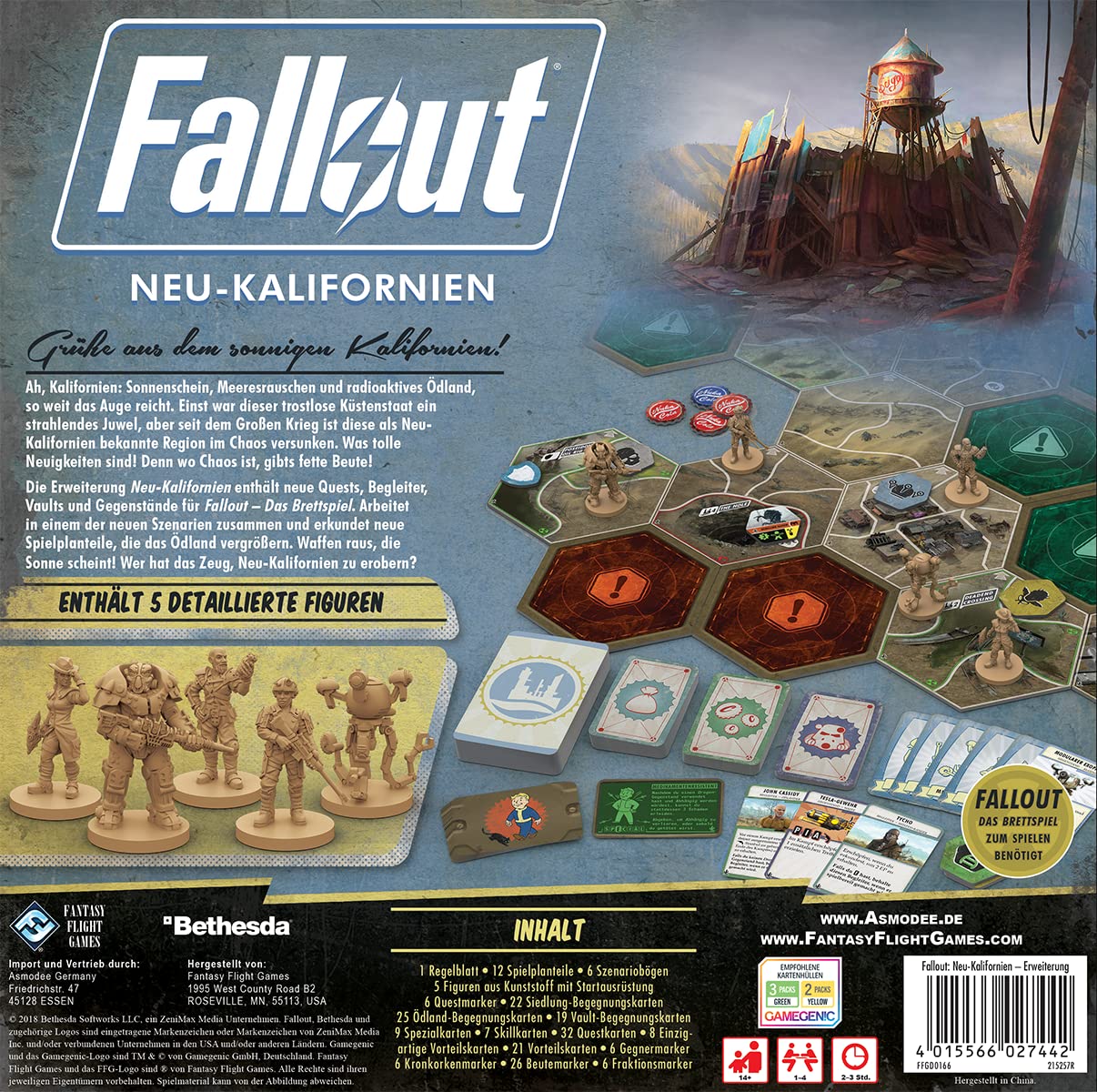 Fantasy Flight Games, Fallout - New California, Expansion, Expert