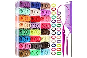 Baby Hair Ties for Girls, 24 Vibrant Colors