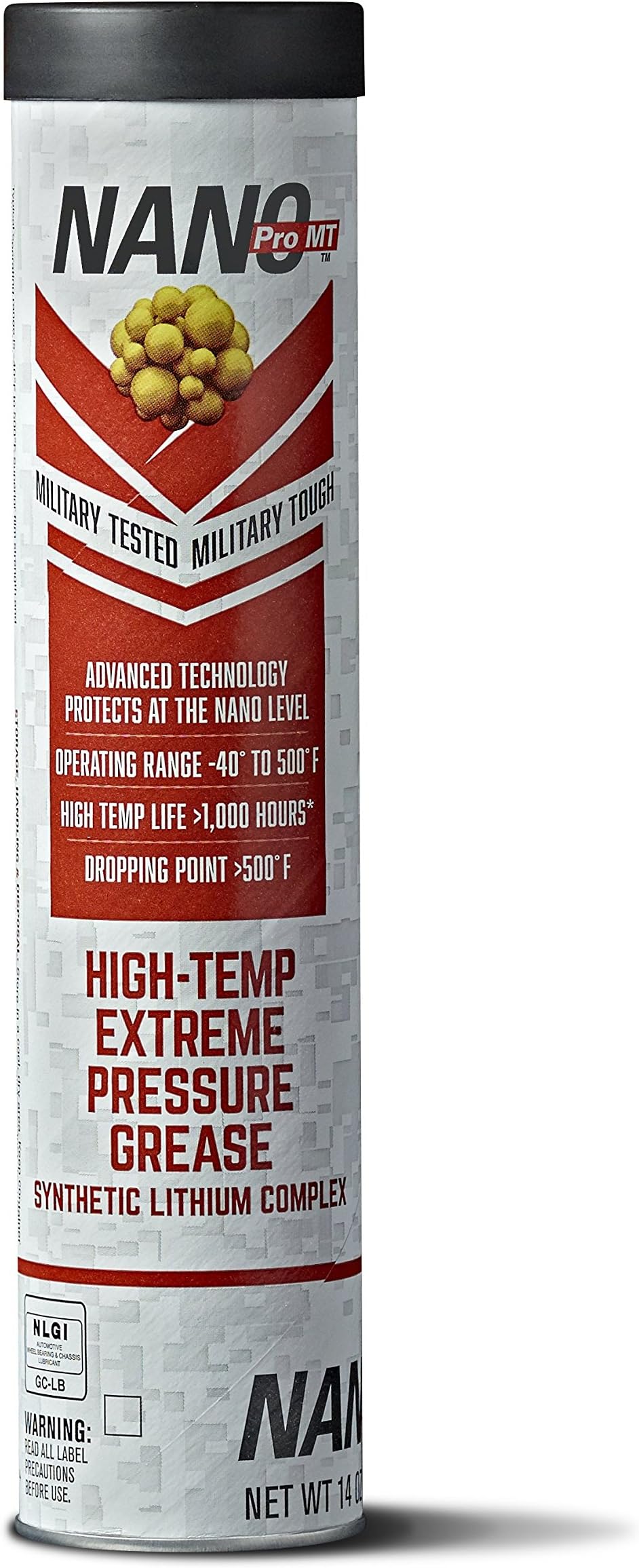 Nano NDT14GR High Temp Extreme Pressure Grease - 14 oz.