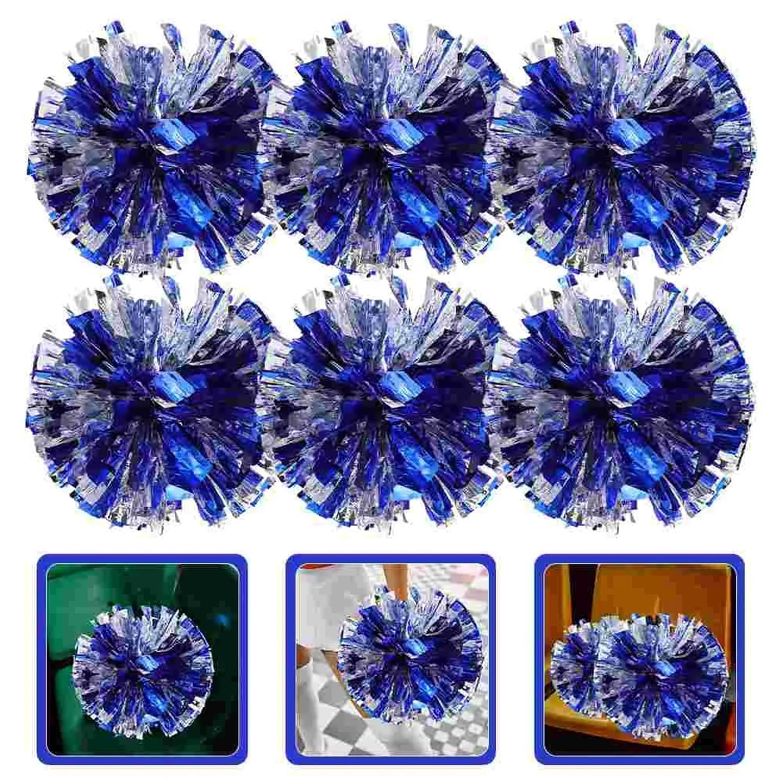 Lot de 14 pompons pom-pom girl en forme main Pour Cheerleading