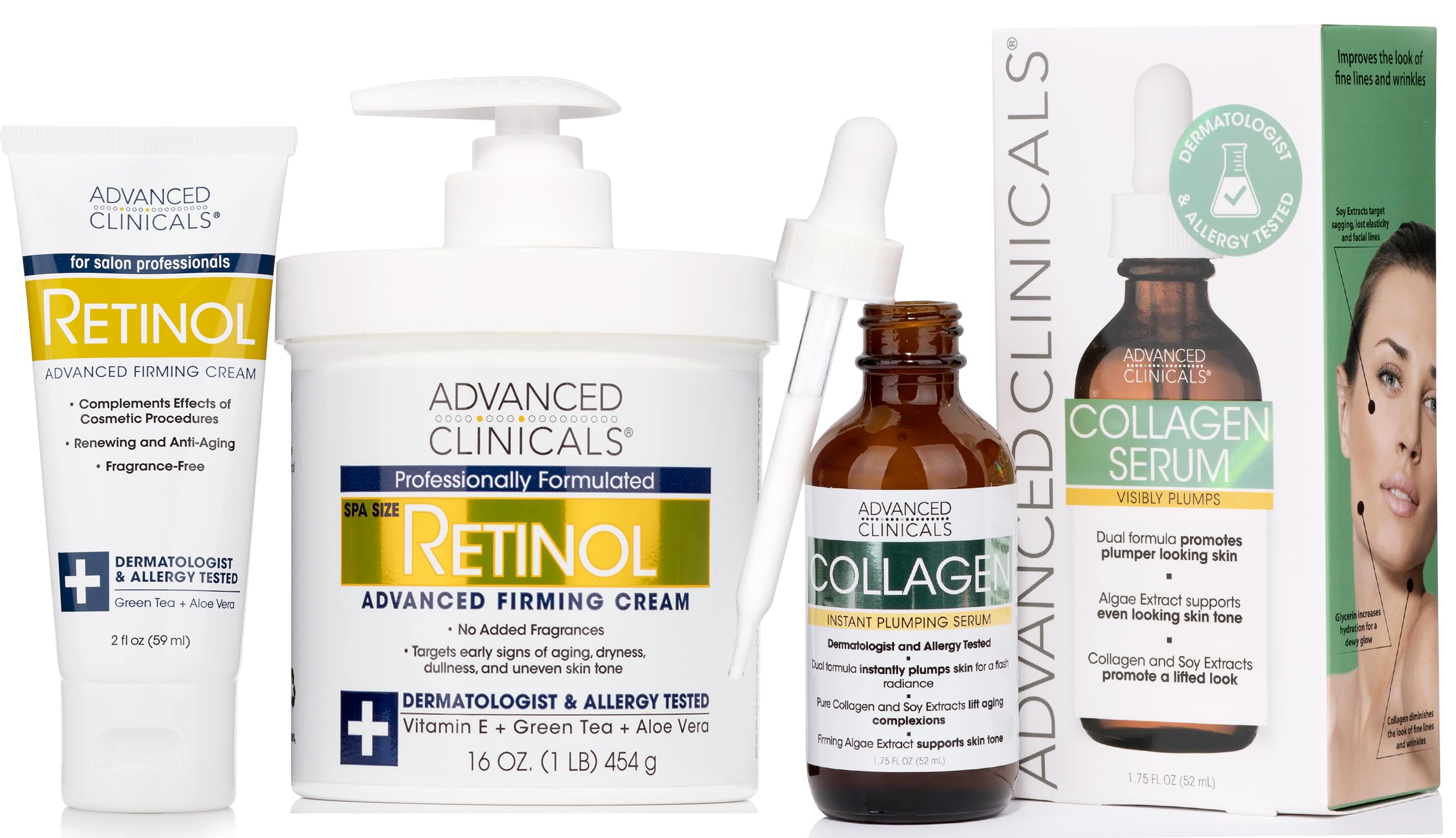 Amazon.com : Advanced Clinicals Retinol Firming Cream + Retinol