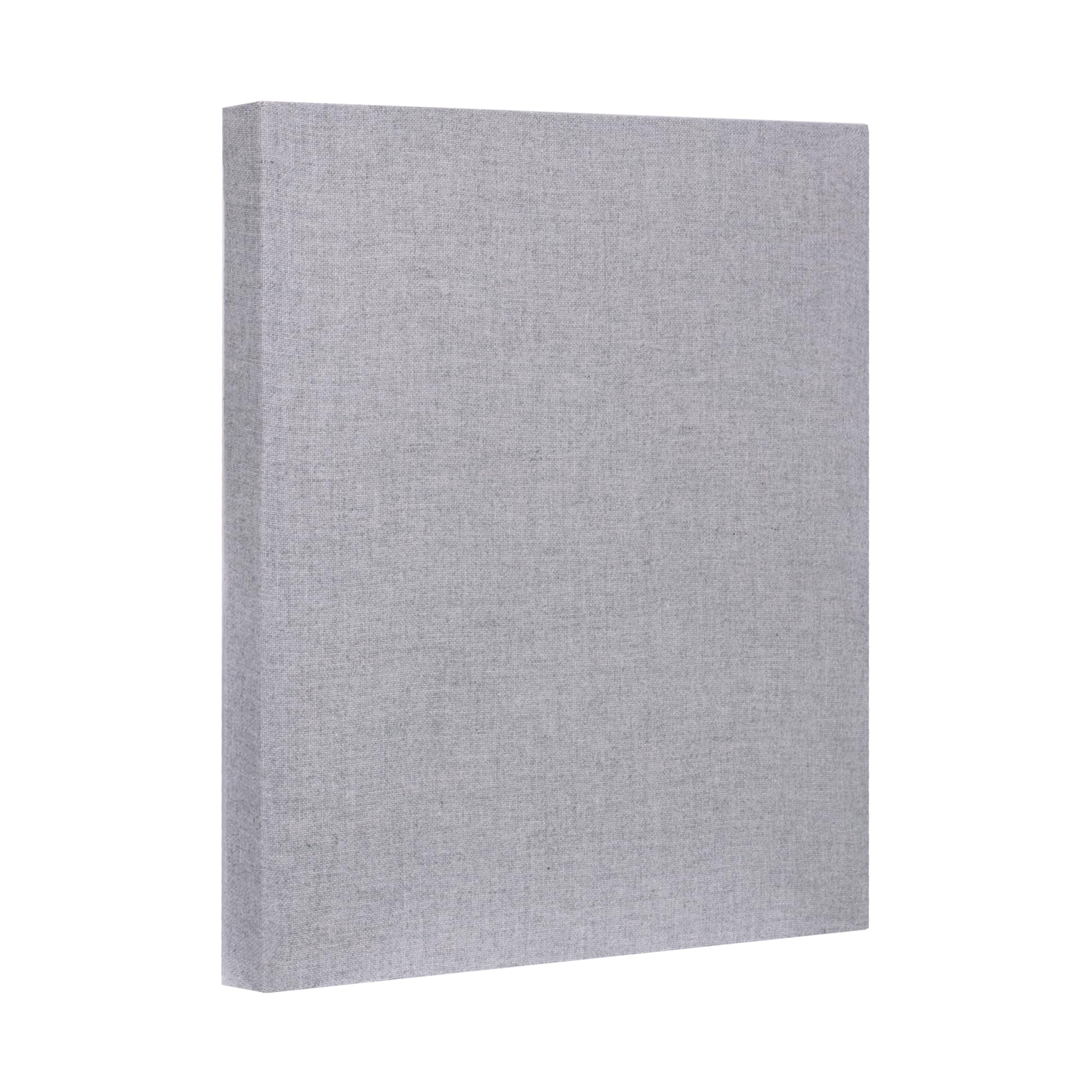ATS Acoustics Sound Absorbing Acoustic Panel with Sona Fabric, NRC 1.0, Fire Rated, 24" x 24" x 2" Square Edge (Blue Smoke)