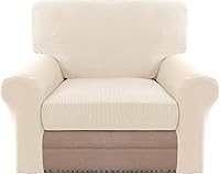 Vista 221 de H.VERSAILTEX Multi-Pieces Sofa Covers Stretch Couch Covers Form Fitted Seats and Back Cushions Covers