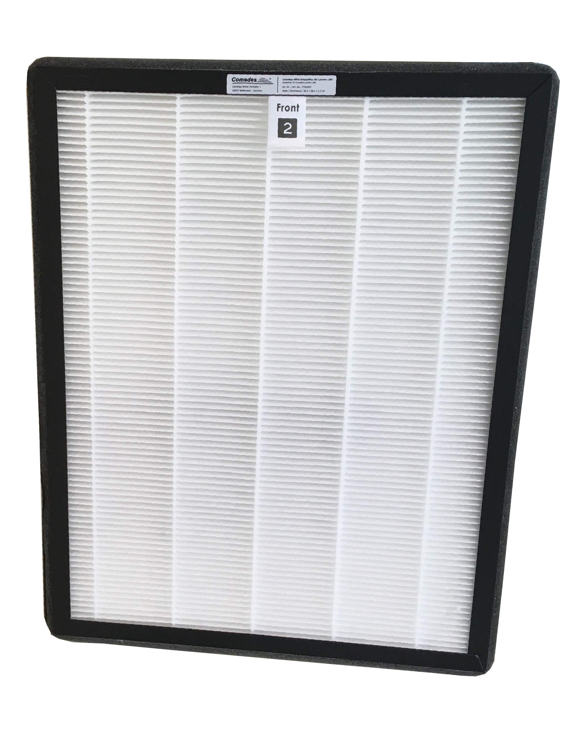 Comedes Luftreiniger Lavaero 280, mit Allergikerfilter, für 55 m² Räume, Air Cle