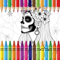 Creepy Beauties Coloring Book Fun and Relaxing Coloring Pages
