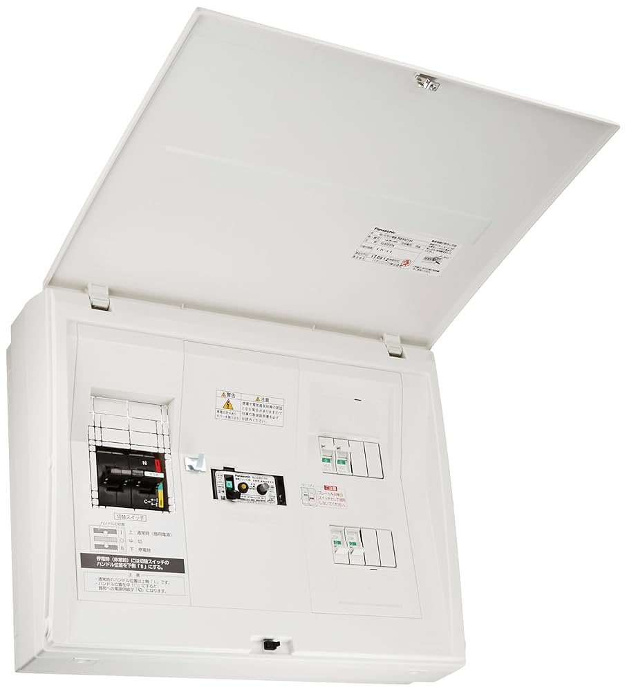 o*0　ガラス欠品ありPanasonic NC-85 Panasonic パナソニック BQR85204 住宅分電盤 コスモパネル 標準