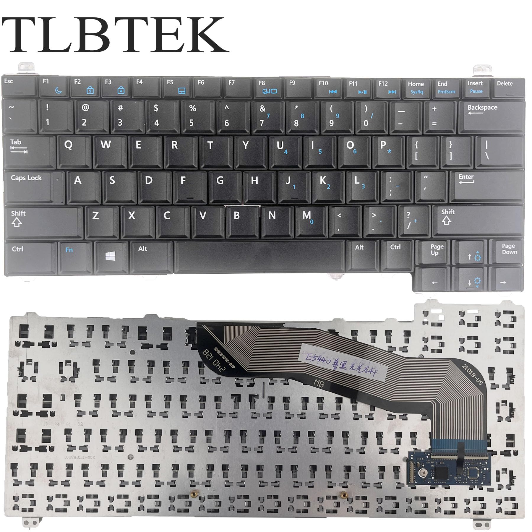 Amazon.com: TLBTEK Keyboard Replacement Compatible with Dell