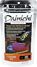 Dainichi Cichlid Food - Color FX (8.8 oz), Baby (1 mm) Sinking Pellet