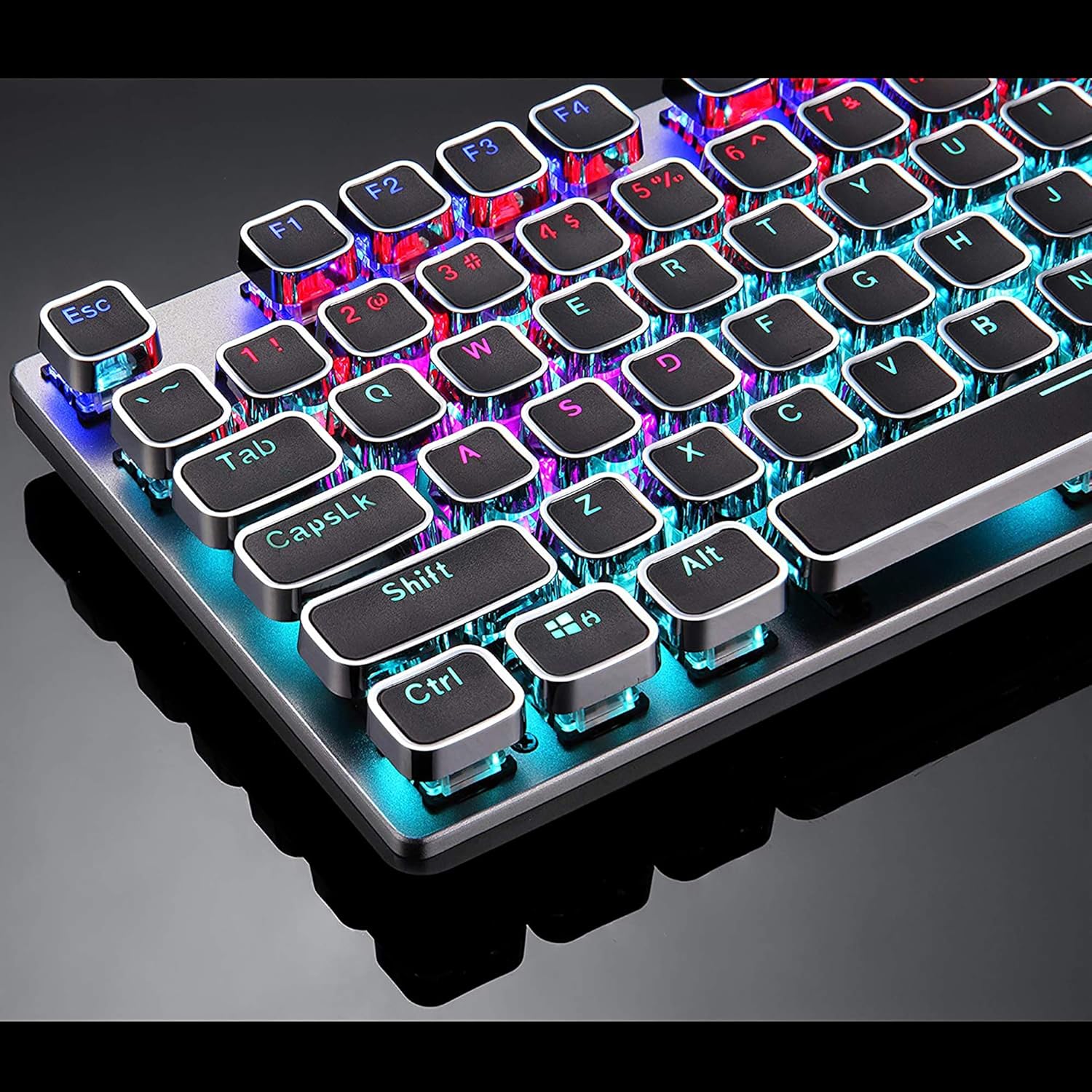 Hоt Dеаlѕ Gaming Mechanical Keyboard, Metal Panel104 Anti-ghosting Keys,Brown Switches,Led Backlit,USB Wired, Wrist Rest,Good for Game and Office,for Computer PC Desktop Laptop(2088-Black) Gеt Sресіаl Prісе Gaming Mechanical Keyboard, Metal Panel104 Anti-ghosting Keys,Brown Switches,Led Backlit,USB Wired, Wrist Rest,Good for Game and Office,for Computer PC Desktop Laptop(2088-Black)