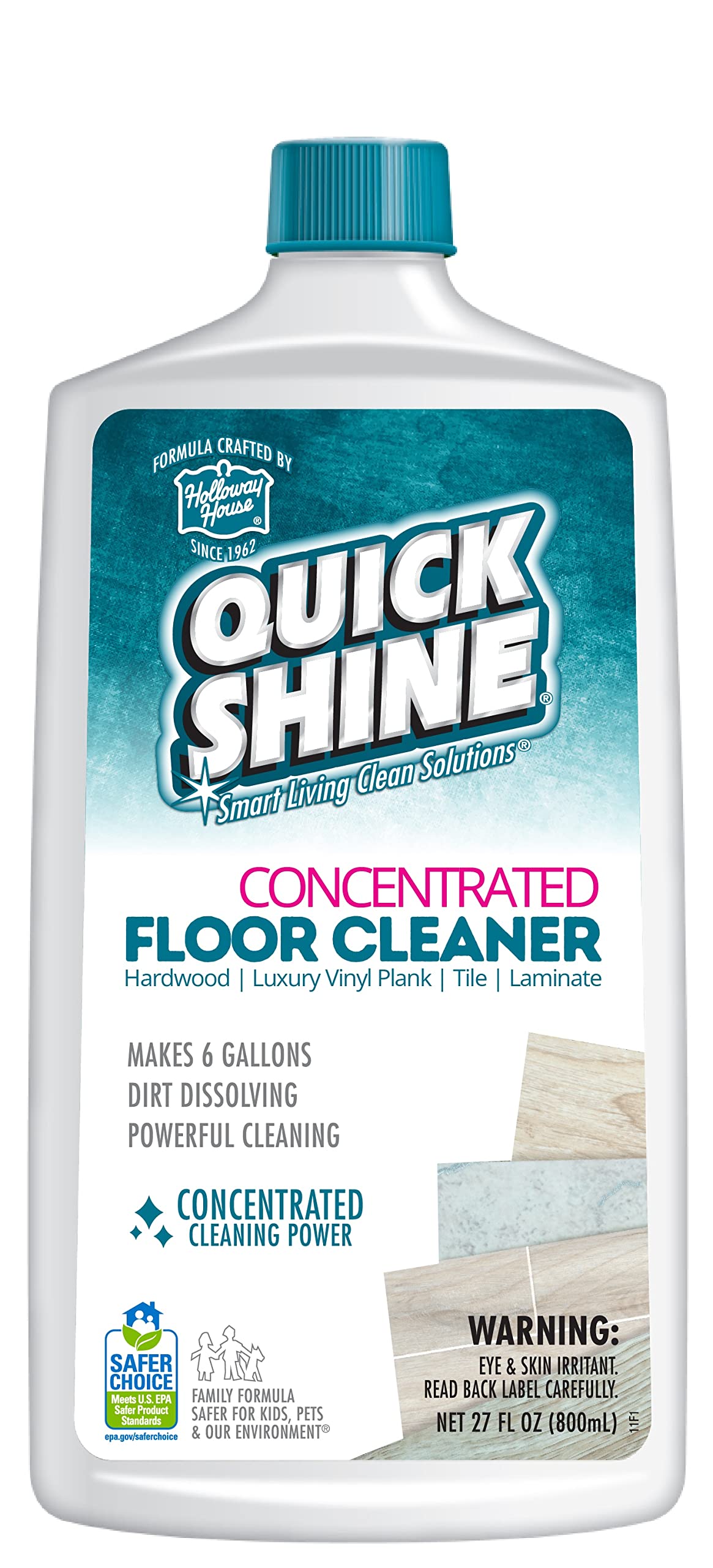 Buy Quick Shine Multi Surface Concentrated Floor Cleaner 27oz Use on