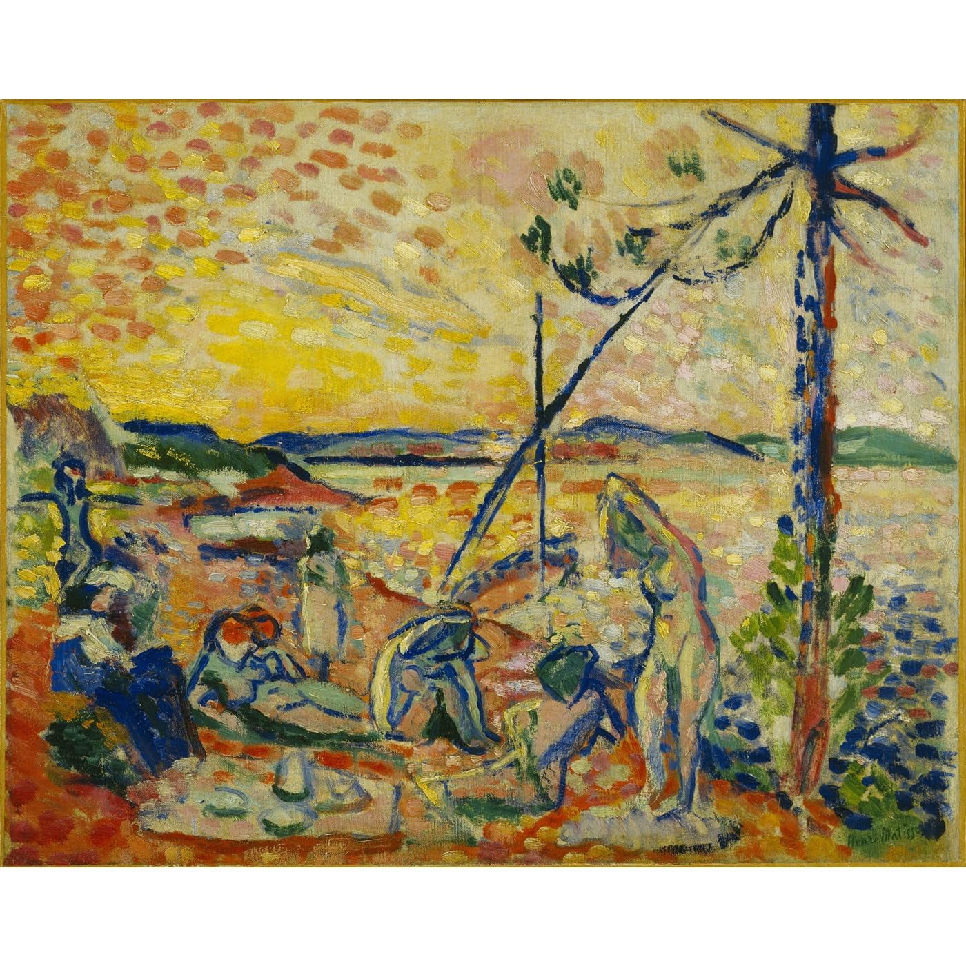 Henri Matisse Study for Luxe calme et volupté giclée 61x81