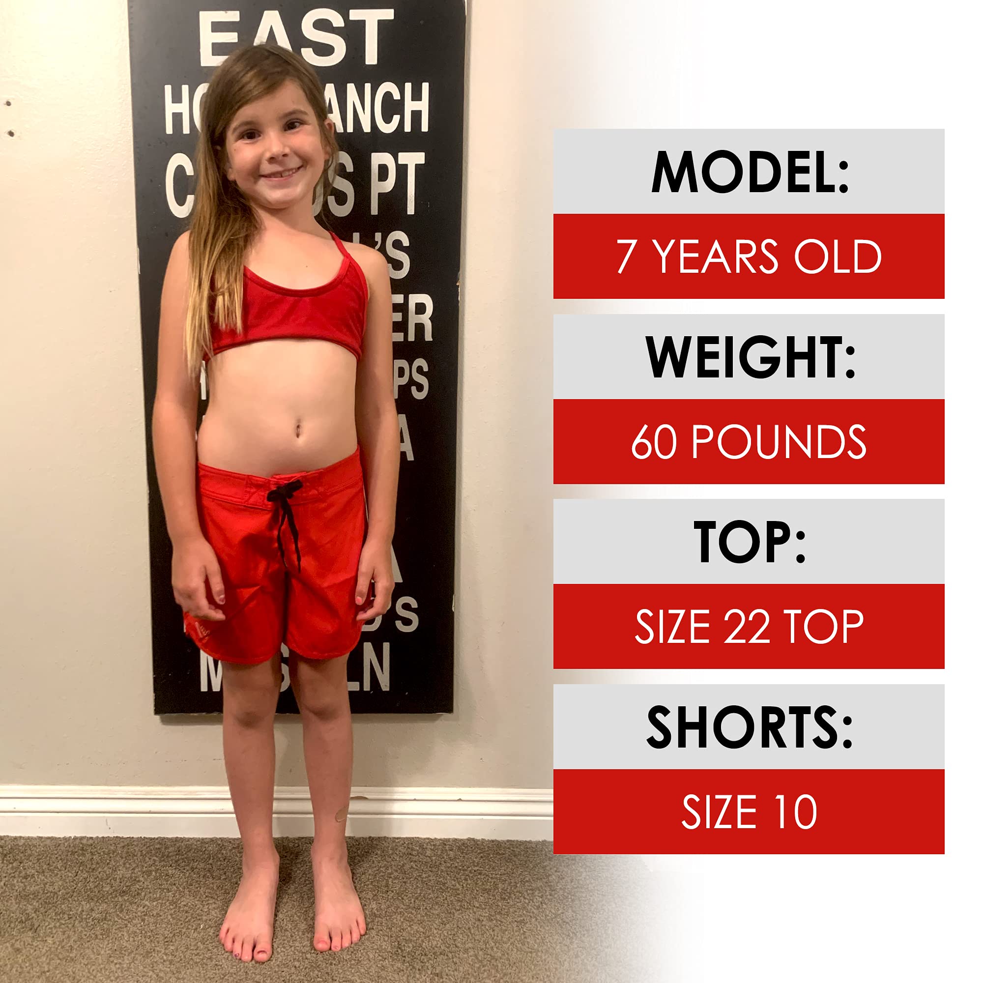 Junior Guard Little Girls Boardshorts Navy-14