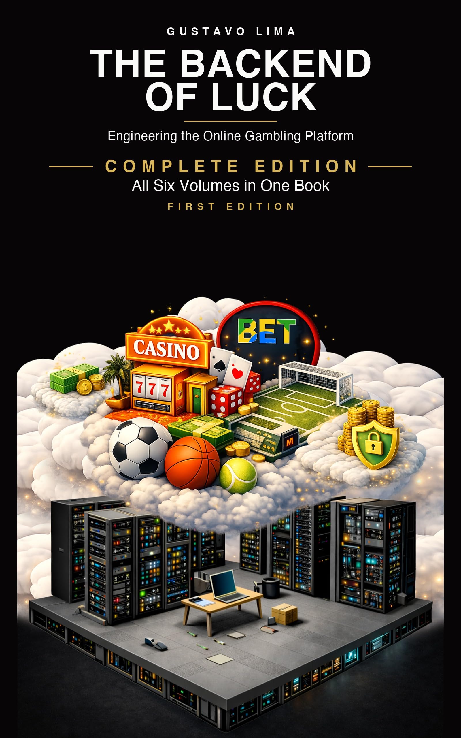 The Backend of Luck: Complete Edition: Engineering the Online Gambling Platform. All Six Volumes in One Book (English Edition)