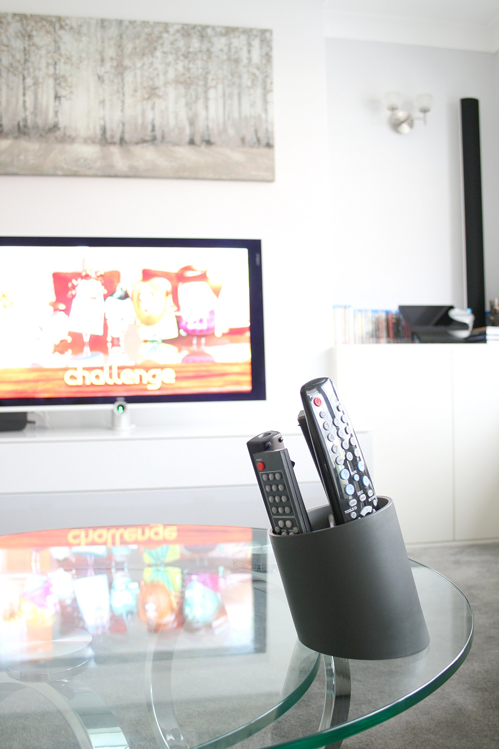 jme Remote Control Holder Remote Holder Tilt Media Storage Caddy