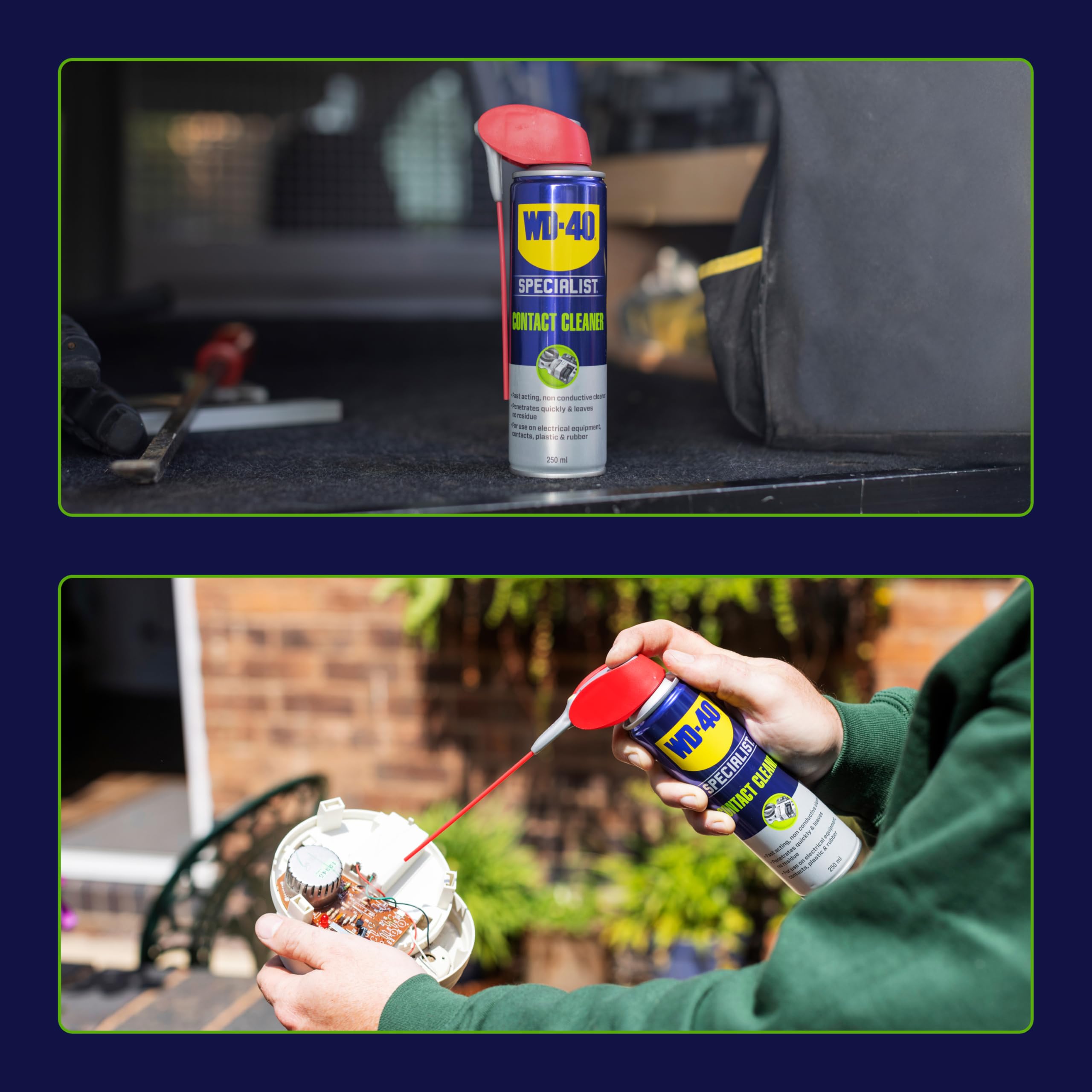 WD40 44716 szybkoschnący środek czyszczący kontaktowy 250 ml