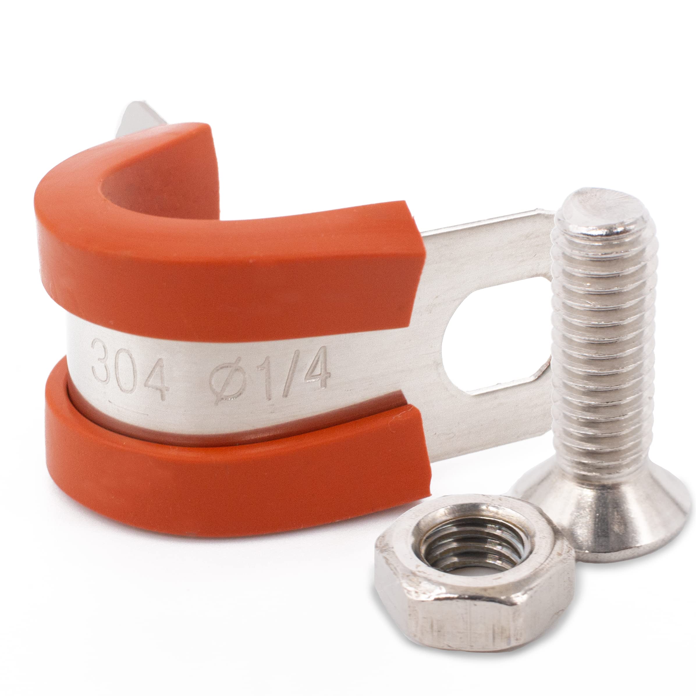 Buy Phoenix TopNotch Tools 25 Pack 1/4 inch 304 Stainless Steel Red