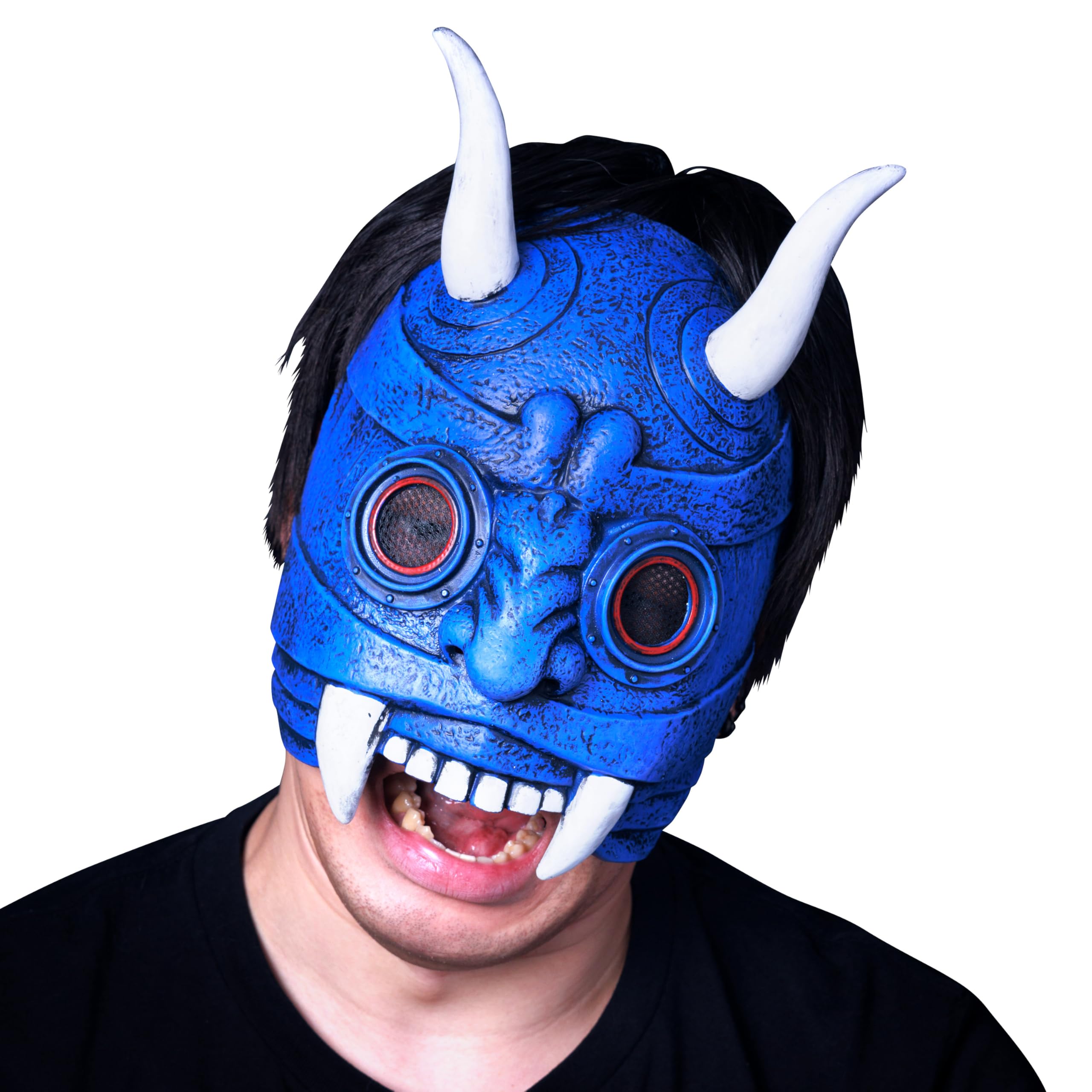 黒い鬼のマスク Amazon.co.jp: クリアストーン(Clearstone) コスプレ ハロウィン