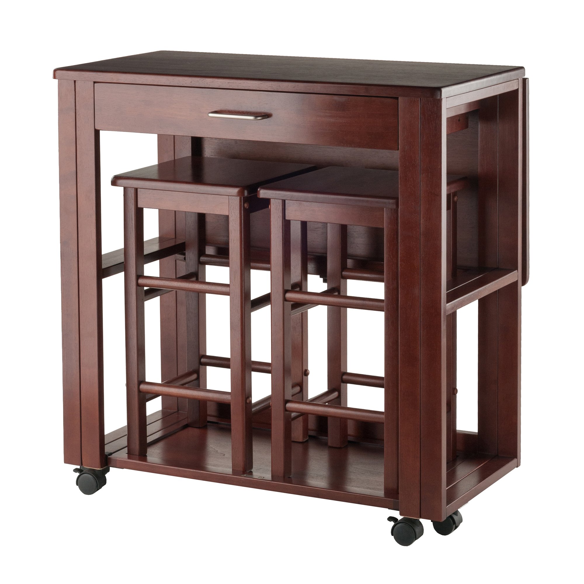 Amazon.com: Winsome Fremont Kitchen, Walnut | Practical & Elegant