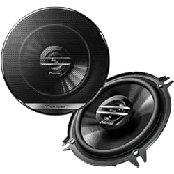 Parlantes Medios Para Auto Pioneer TS-G1320F - Altavoces coaxiales de 2 vías de 13 cm (250 W)