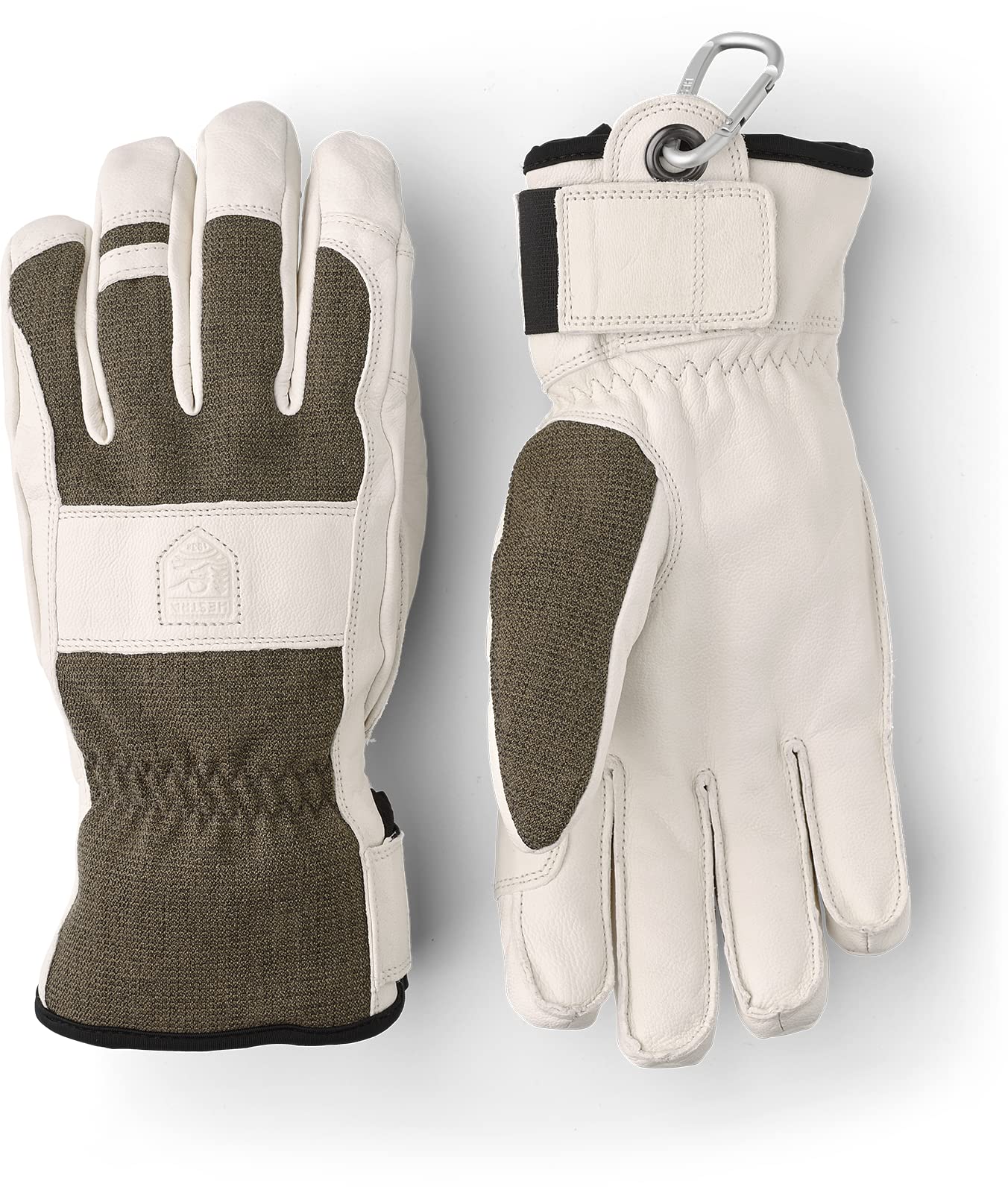 HESTRATarfala 5-Finger Glove I Waterproof, Windproof, Insulated Winter Leather Ski Glove