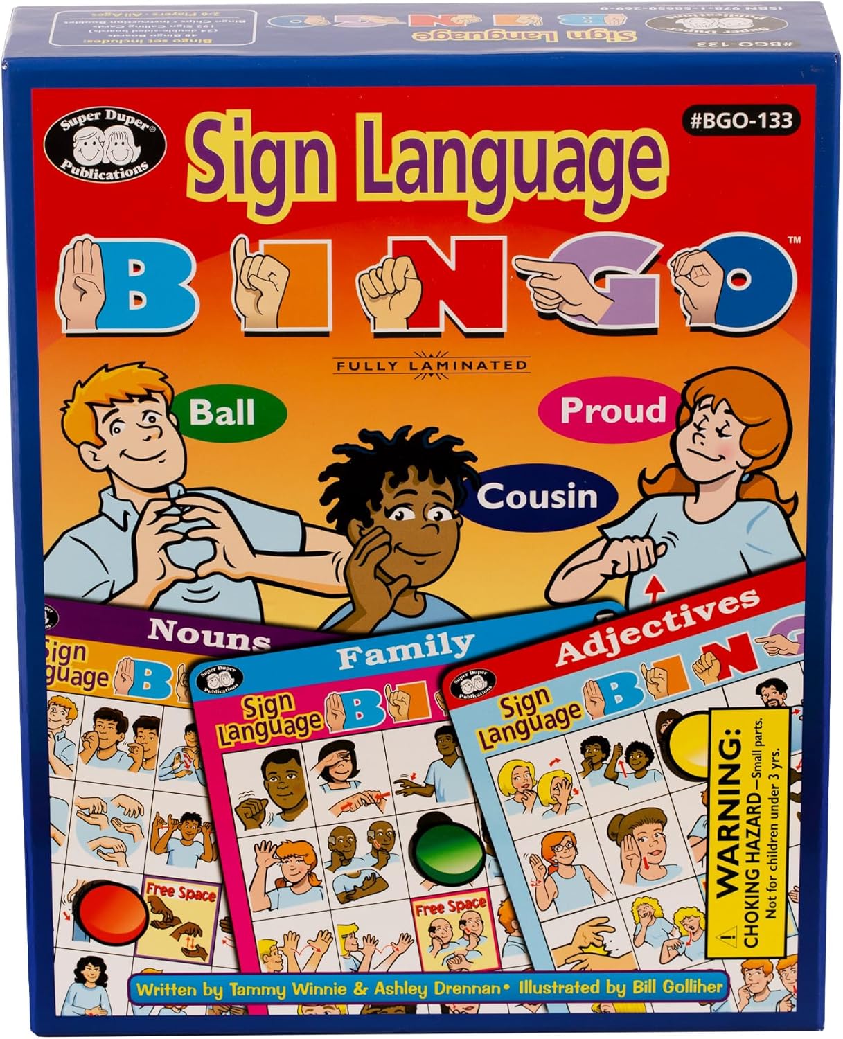 Super Duper Publications American Sign Language Bingo Game