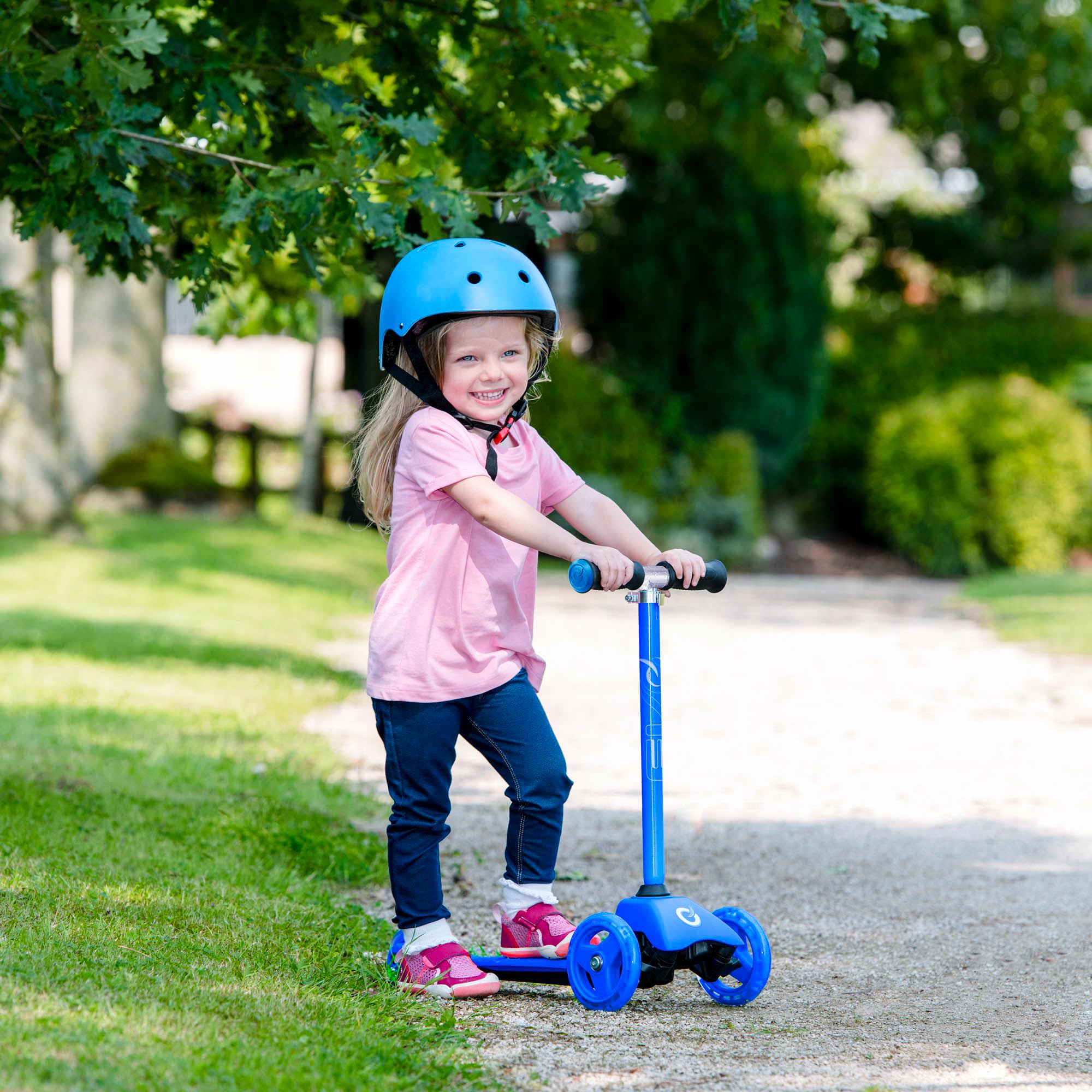 EVO Cruiser 3 en 1 | Poignée réglable | 3 étapes interchangeables | Trottinette assise à poussée à 2 roues | Excellente première trottinette pour enfants de 1 à 7 ans