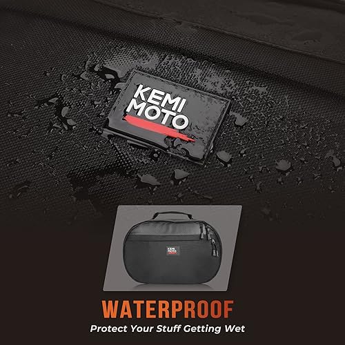 Miniatura 7 de Kemimoto Bolsa de almacenamiento para cinturón de transmisión UTV CVT de repuesto con tira reflectante compatible con todos los UTV