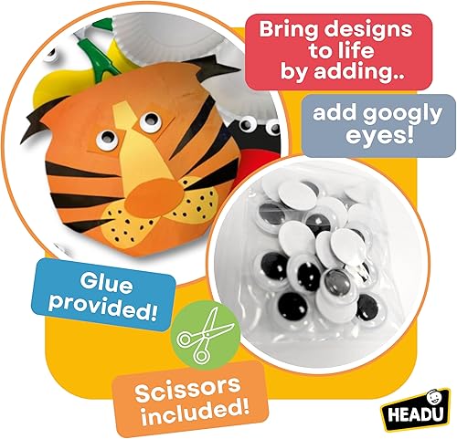 Miniatura 6 de Headu My Paper Fantasy Creations MU54198 Kit de arte y manualidades para niños, niños y niñas de 4 a 8 años