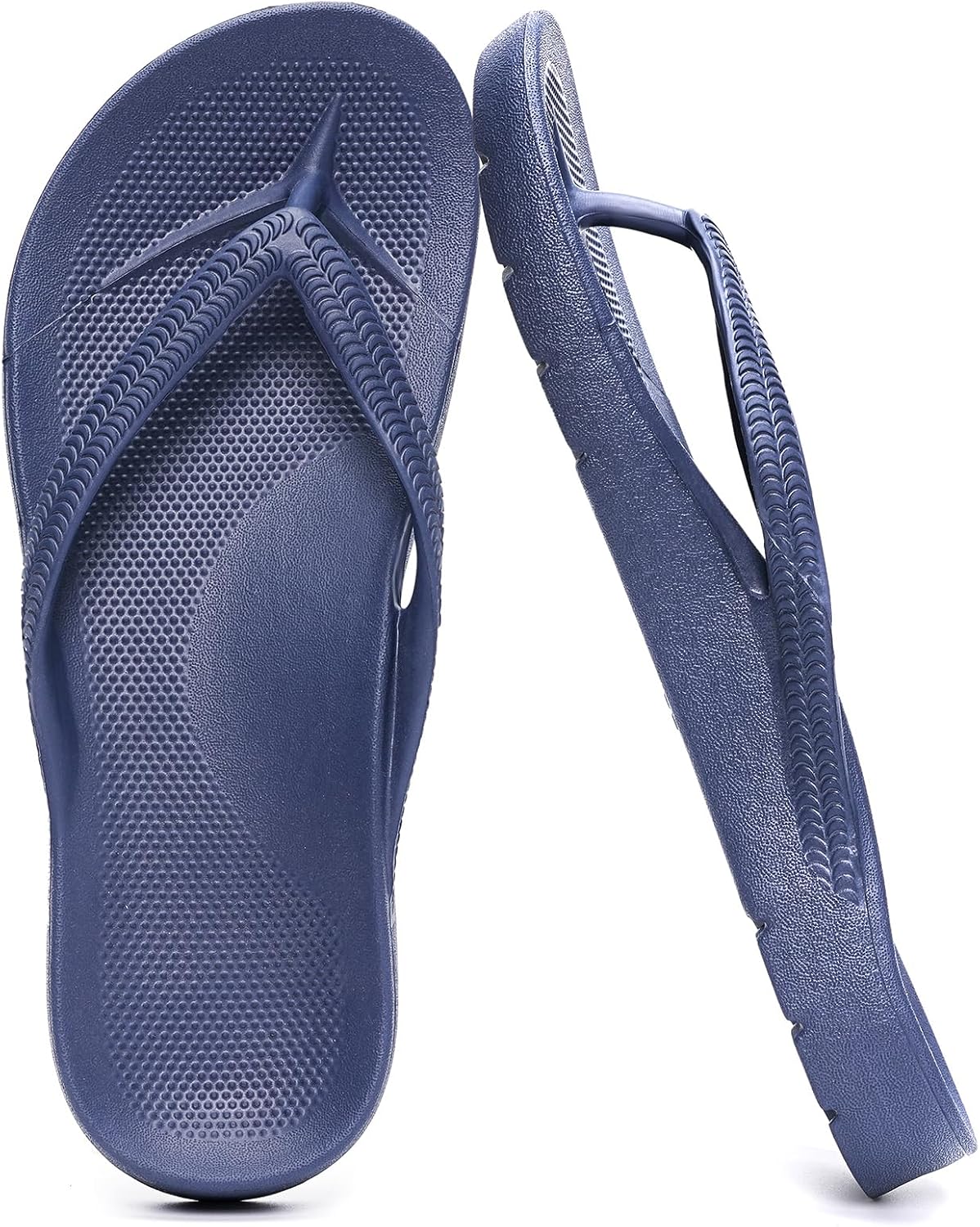 Flip Flops Women's Men's Toe Separator Sandals with Metatarsal Support Comfortable Bathing Shoes Non-Slip Bath Slippers Waterproof Shower Flip Flops