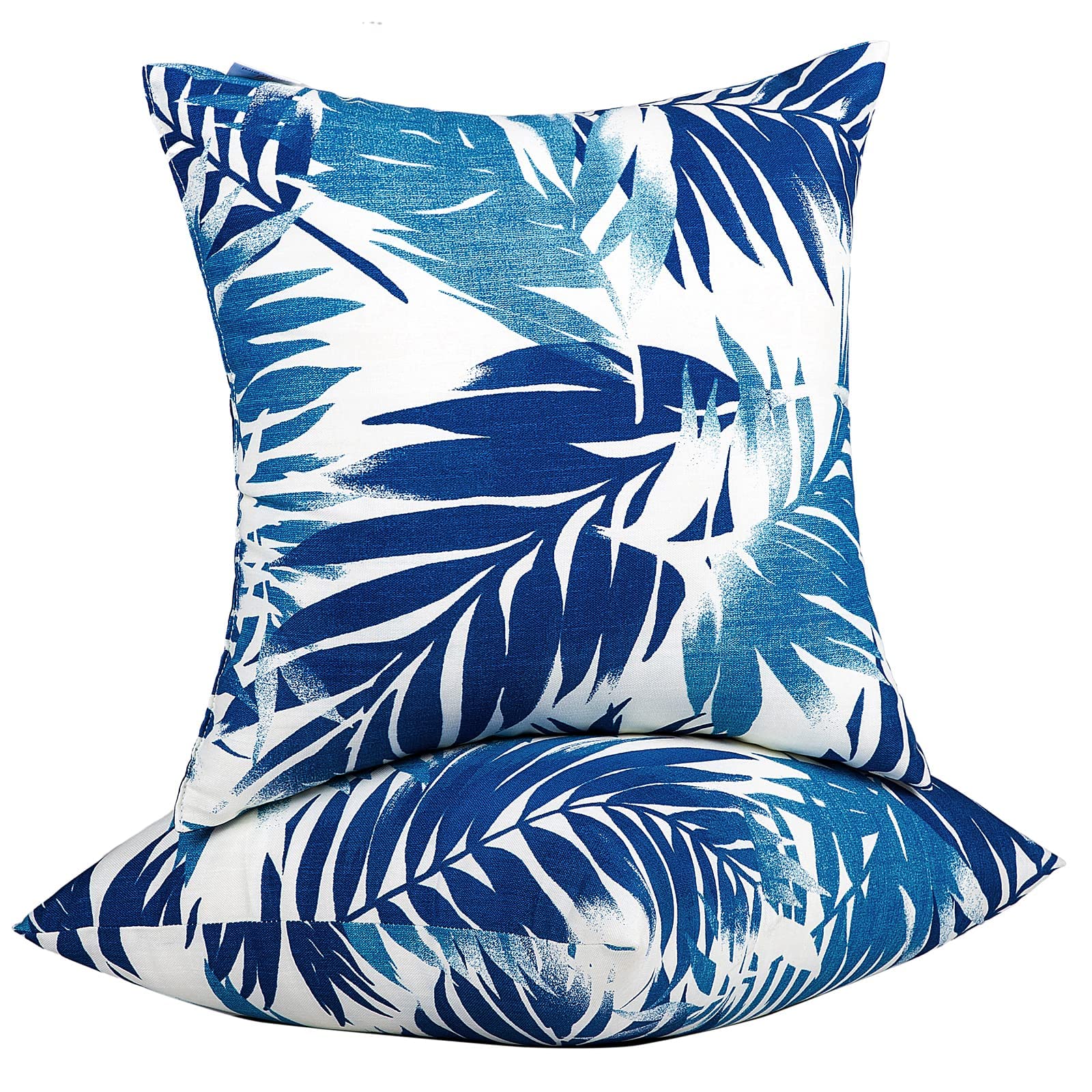 JMGBird Outdoor Pillows Waterproof 18x18 Throw Pillows with Inserts 2pcs