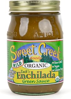 Sweet Creek Organic Enchilada Sauce Green, 16 Oz