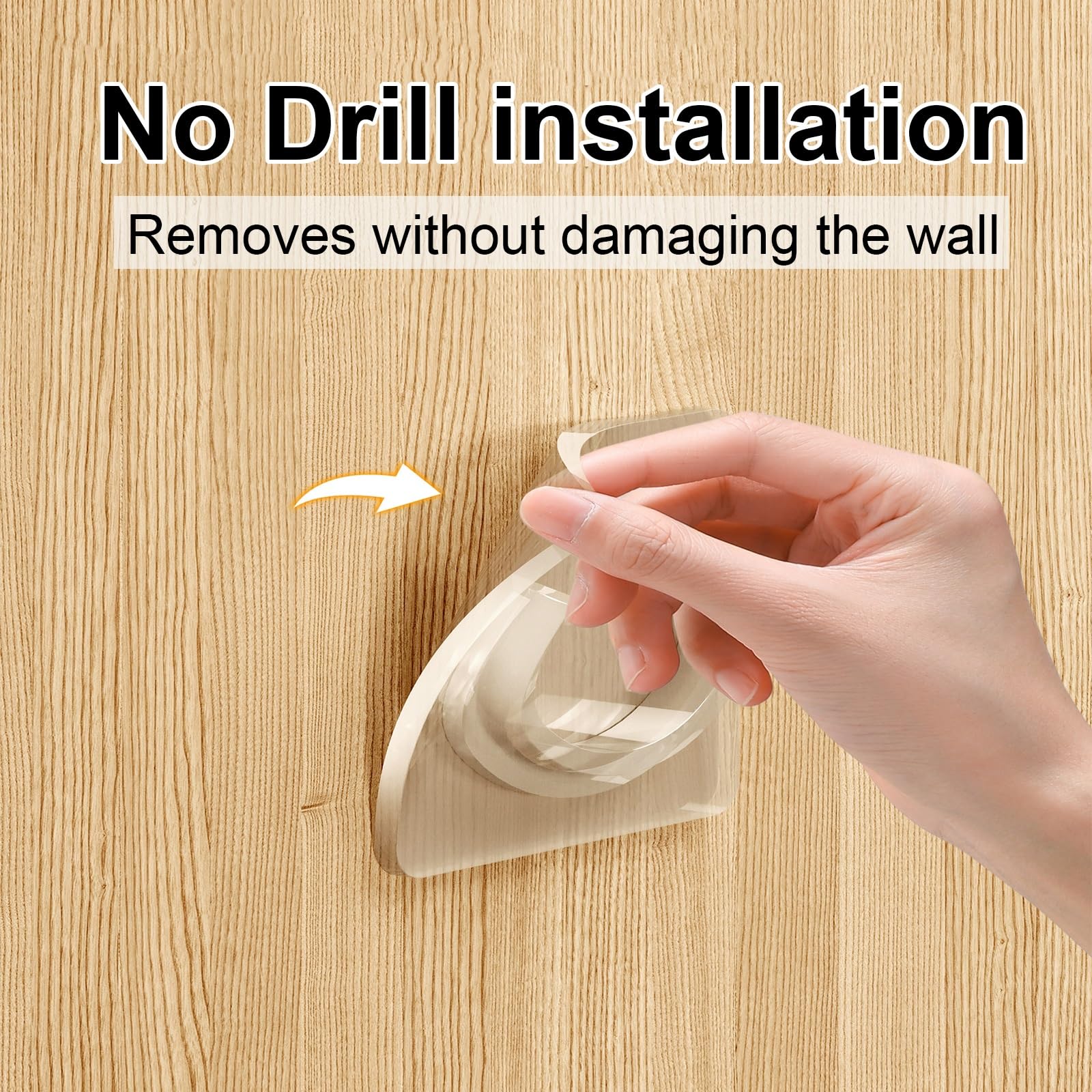 Tringle Rideau à Tension Adhésive, Barre Rideau de Douche à Fixation Murale, Acier Carbone, Sans Perçage pour Bain Cuisine Placard Balcon(White,130-220cm/51-86in)