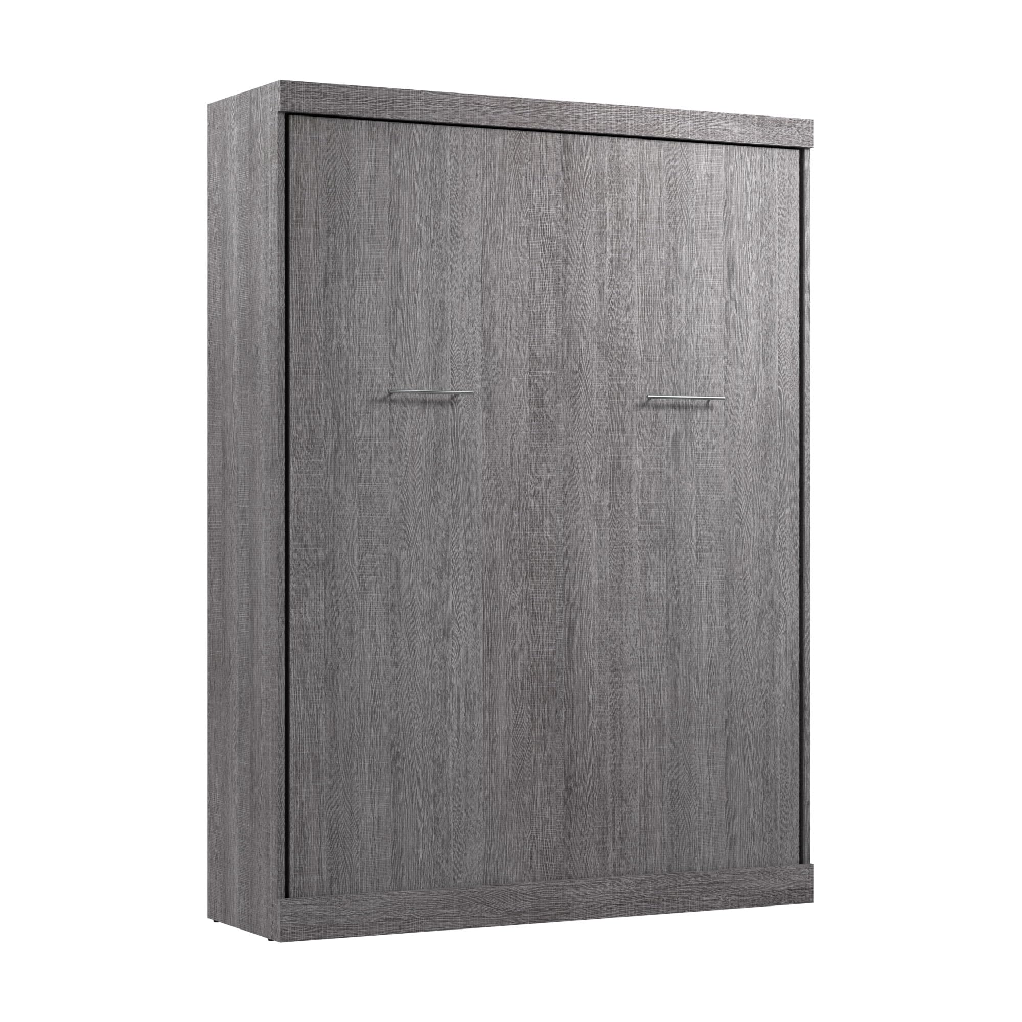 Amazon.com: Bestar Nebula 65W Queen Murphy Bed in Bark Gray