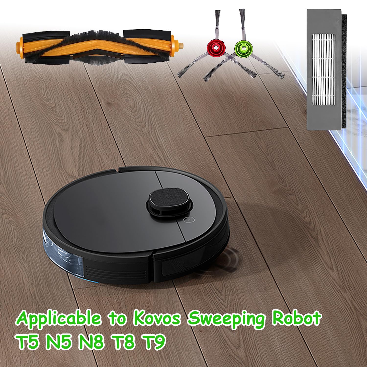5 deflettori per aspirapolvere, per aspirapolvere Deebot T8 MAX N5 5 deflettori per aspirapolvere, per aspirapolvere Deebot T8 MAX N5