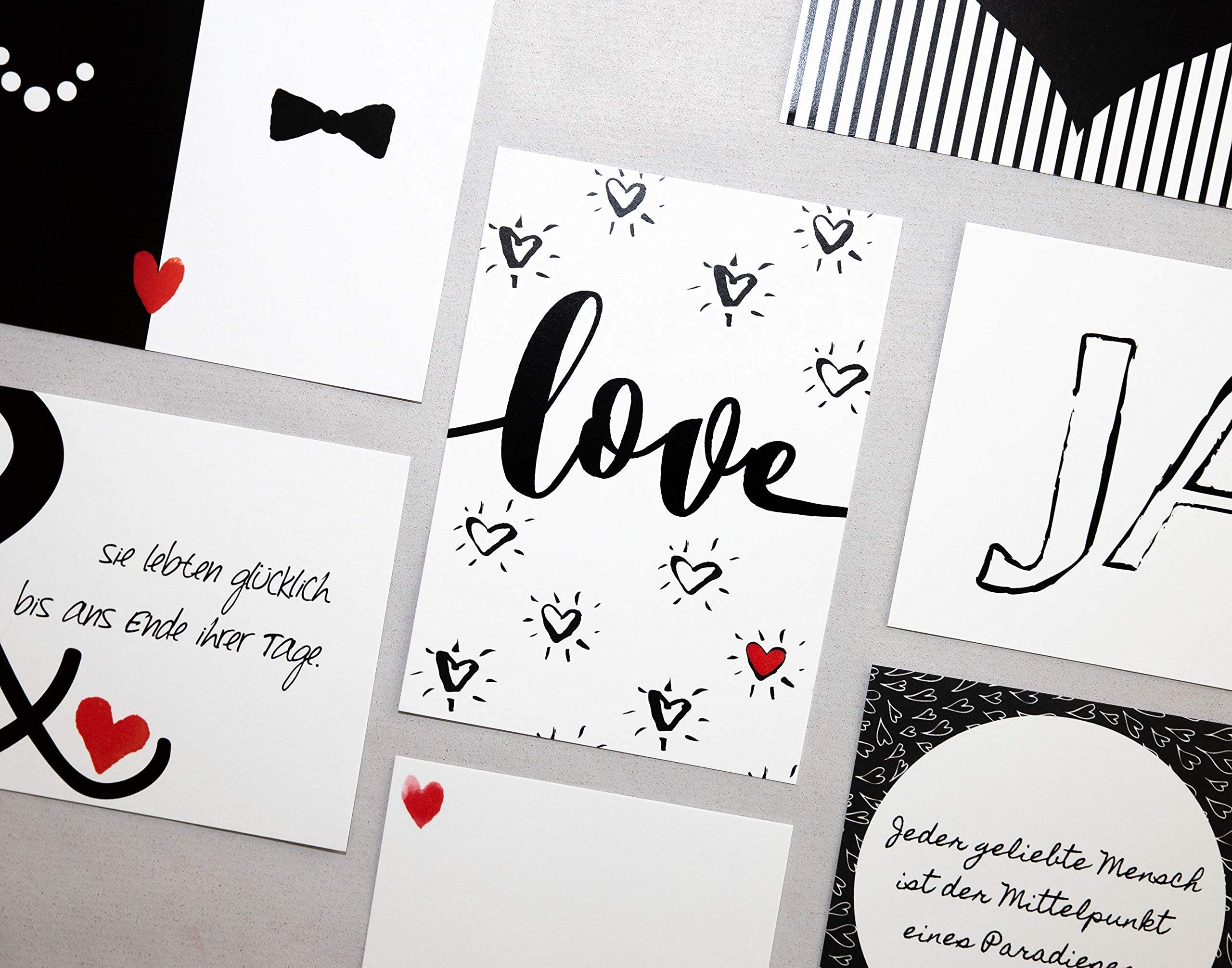 Hochzeitsspiel, 52 verschiedene Postkarten - 1 Jahr lang für das Hochzeitspaar (4th Edition)