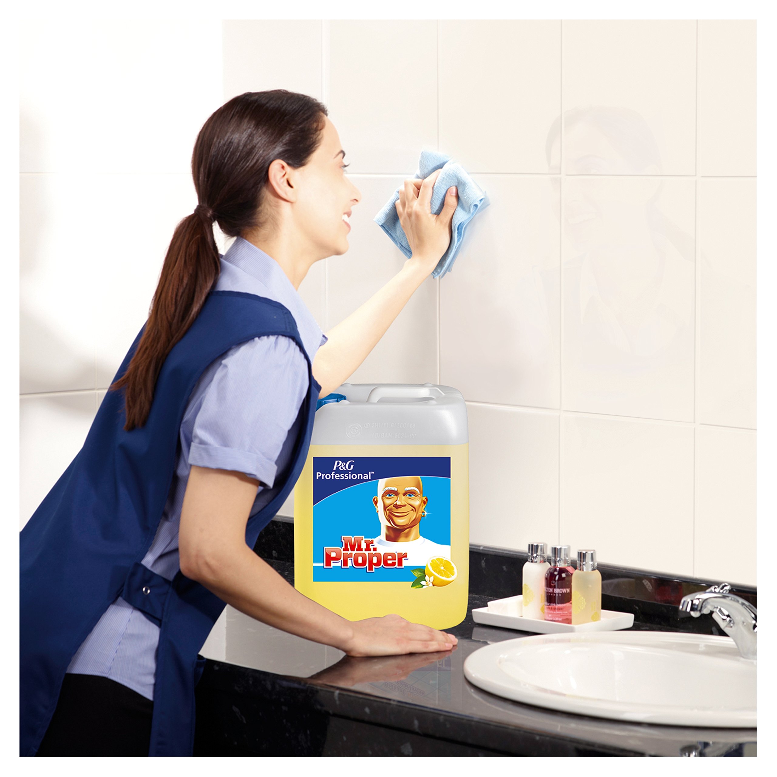 Professional Mr.Proper Allzweckreiniger Zitrus 2 x 5 Liter, 1er Pack (1 x 10 l)