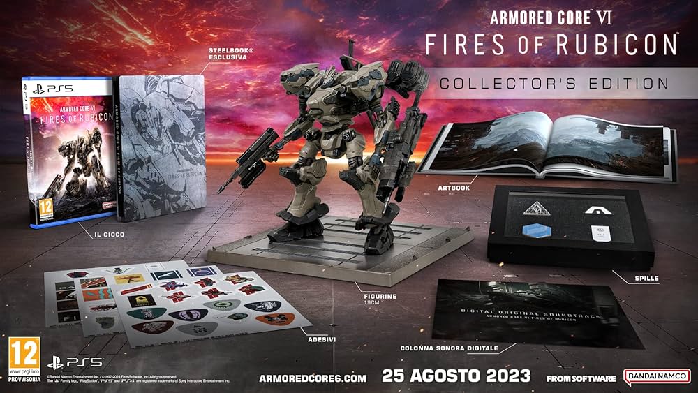 ARMORED CORE Ⅵ FIRES OF RUBICON コレクターズED Armored Core VI: Fires Of Rubicon - Collector's Edition