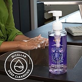 Safeguard Liquid Hand Soap, Micellar Deep Cleansing, Washes Away 99% Bacteria, Made with Natural Moisturizers, Enriched with Skin Conditioners, Coconut & Lavender Scent Twin Pack, 15.5 oz (Pack of 2)